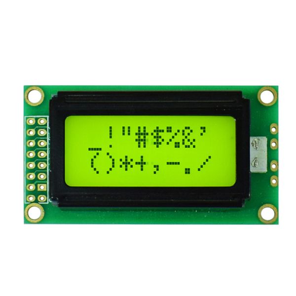 Quality 1.5" Dot Matrix 8*2 Character LCD Module , Industrial Control Equipment Small Lcd Module wholesale