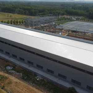 Hot-Dip Galvanized Prefabricated Steel Structure Warehouse