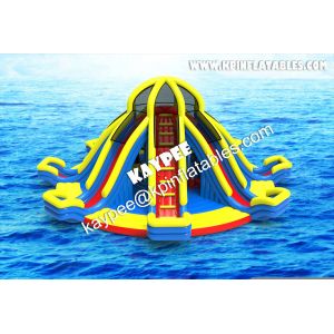 Cheap Inflatable multiple Water slide for Aqua Park for sale