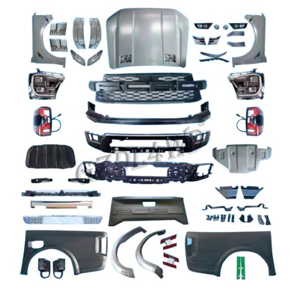 Quality High Durability Auto Body Kit Update Car Bumpers For Ranger 12-21 Upgrade To T9 Raptor Car Bodykit wholesale