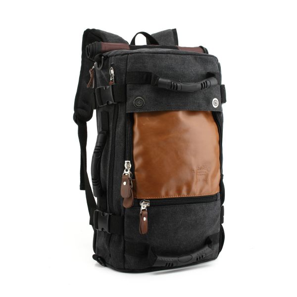 Stylish Travel Large Capacity Backpack Male Messenger Shoulder Bag Computer Backpack Men Multifunctional Versatile Bag