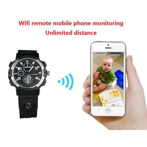 Y32 32GB 720P WIFI IP Spy Watch Camera Wireless Remote CCTV Video Monitor IR