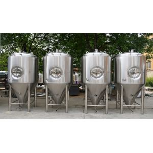 China SS304 50L - 30000L Beer Fermenting Equipment , Conical Fermentation Tank on sale