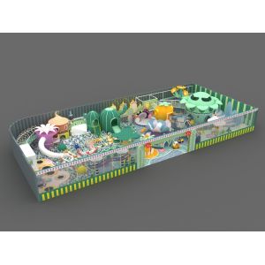 5M X 6M Childrens Soft Play Set Commercial Playground Equipment For Schools