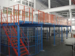 Cheap Exhibition Mezzanine Floor Platform , Warehouse Mezzanine Floors Customized Height for sale