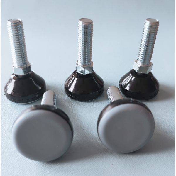 Quality Adjustable Furniture Leveling Feet M8X25mm Easy Glide Feet For Sofas Table Chairs wholesale