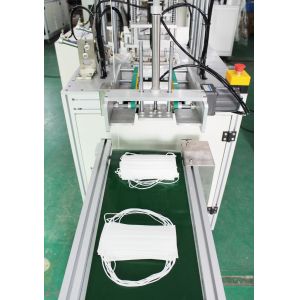 Automatic head handing mask ear loop sealing making machine