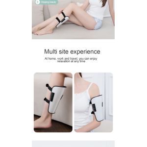 Air Compression Leg Massager With Heat Muscle Relaxation Compression Leg Wraps