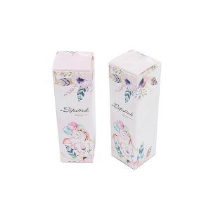 Custom Size Accepted Custom Logo Printing Lipstick Lip Gloss Paper Packaging Box