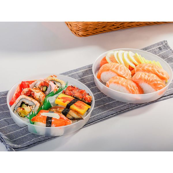 Quality 11 Inch Disposable Divided Plastic Plates Multiple Style Availability Can Microwave wholesale