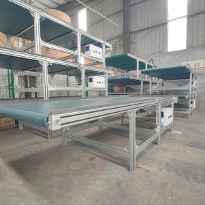 Custom Conveying Appliance Industrial Modular PVC/PU Moving Belt Conveyor for