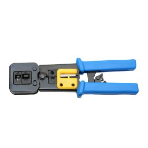 Network LAN Cable Modular Plug Crimper , Cat5 / 5e / 6 / 6a Rj45 Rj11 Crimping