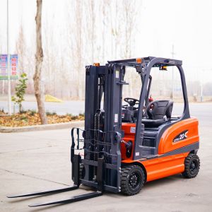 5 Ton Cheap Four Wheels Full Electric Forklift With Refrigerator Clip Made in