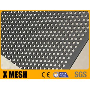 Powder Coated 3mm Perforated Mesh Screen With Slit Edge Treatment