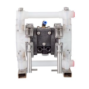 3/8" Dual Double Air Diaphragm Pump Pneumatic PP