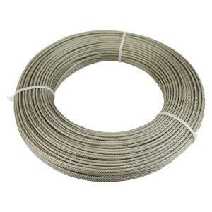 Vinyl / PVC Coated Galvanized Steel Cable for Railing Decking Stair Balustrade