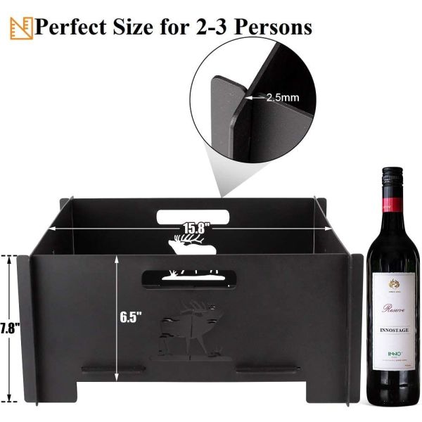 Quality Portable Charcoal Campground Fire Pit wholesale