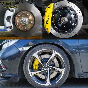 Front Big Brake Kit 4 Piston Caliper With 355x28mm Rotor BBK Auto Brake System
