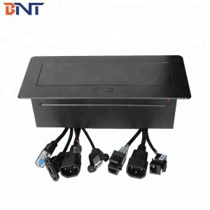 air support push pop up desktop power socket/ concealed electric socket box for