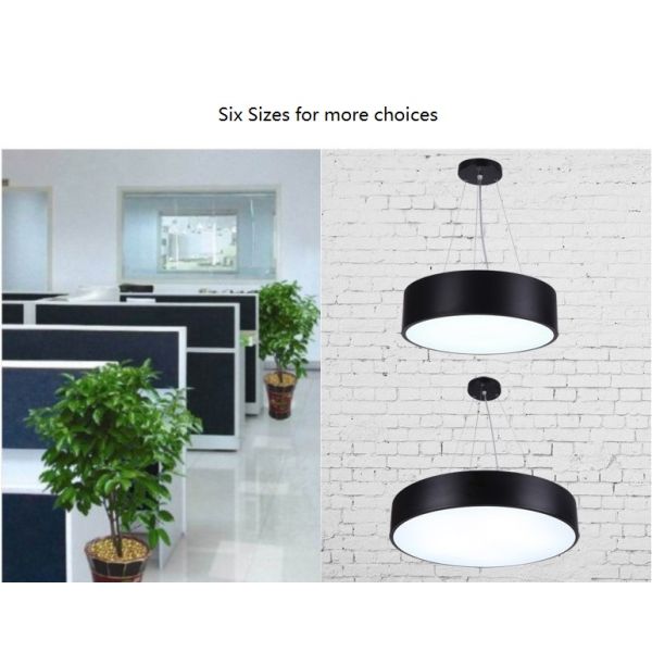 Round / Modularlized LED Commercial Ceiling Lights For Showroom Displaying 12W - 88W