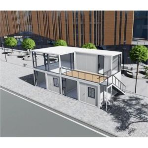 Home Office Technology Container House With Steel Structure Frame Welded