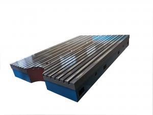 Cheap Industrial Cast Iron Surface Plate For Motor Test Bed Customized Shape Color for sale