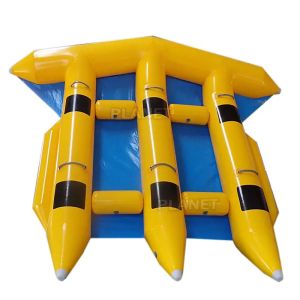 Durable Inflatable Banana Boat Airtight PVC Fly Fish Inflatable Flying Fish Tube