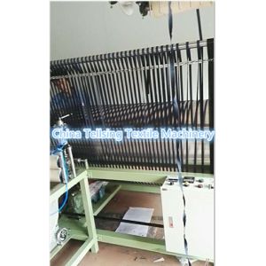 top quality 2 cylinders  starching and finishing machine  for zipper tape, elastic webbing,belt China factory Tellsing