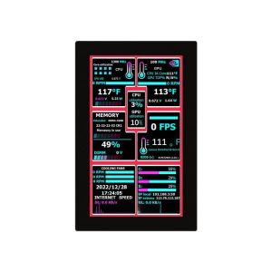 5 Inch Capacitive Touch Screen 720X1280 Capacitive Touchscreens 350 Cd/M2