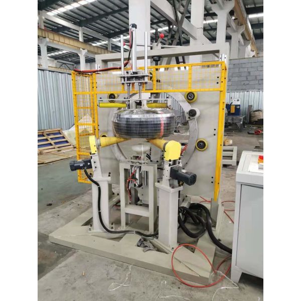 Quality Precision Carton Stretch Wrapping Machine , Adjustable Arm Coil Packing Machine wholesale