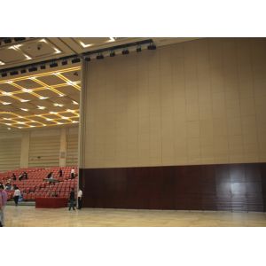 Cheap Sound Proof Display Panels For Exhibitions Movable Wall Heavy Track Loading Capacity for sale