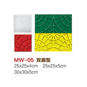 China Concrete Tiles Driveway Paver Molds PP Material Good Compression Resistance on sale