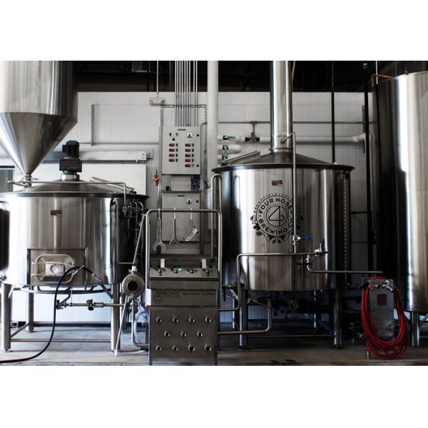 5HL Two Vessel Brewing System For Home / Pub Beer Brewery CE Certification