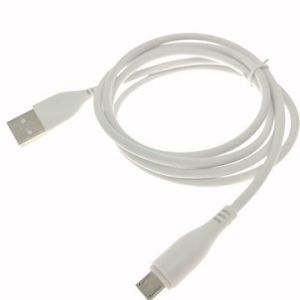 White TPE USB Data Cable USB Charging Cable For Computer, Mobile Phone, Car,