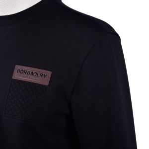 Plush Blank Jogger Crewneck Cotton Pullover Hoodie 400 Grams With OEM