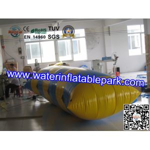 Giant Commercial Inflatable Water Blob Launcher 0.9mm PVC