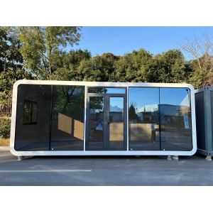 Modern Design Removable Office Pods Steel Hoisting System Convenient Access
