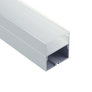 China LED Strip Extruded Aluminum Profile Channel , Suspended LED Aluminum Profile on sale