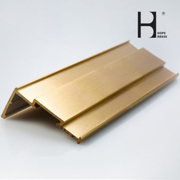 Quality Durable High Density 5~150mm Big Brass Extrusion Profiles for interior Usage  C3604, HPB58-3 ODM OEM China Manufacturer wholesale