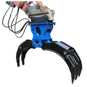 Cheap Q355B Q690D Mechanical Grapple Excavator Attachment for sale