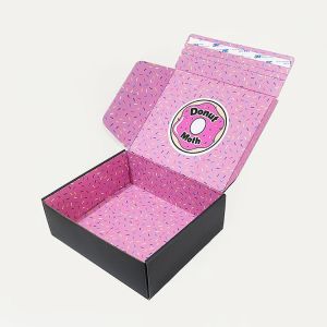 Foldable Corrugated Cardboard Bakery Moon Cake Packaging Gift Box Custom Logo