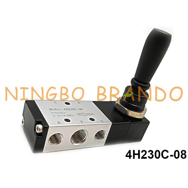 Quality 4H230C-08 Airtac Type Air Control Hand Lever Valve 5 Way 3 Position wholesale