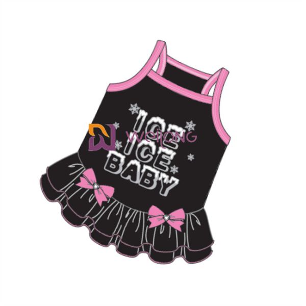 Bowknot Princess Vest Sundress Luxury Dog Dresses / Fancy Dog Clothes