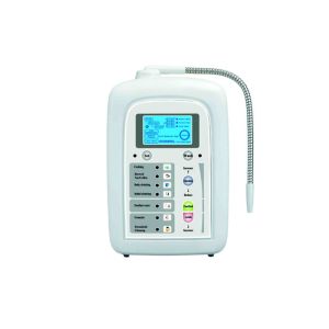 White / Silver Water Ionizer Machine With 5 Plates Electrolysis Button Type