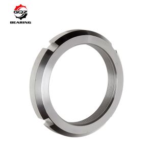 KM5 KM05 Lock Nut With Metric Thread For Locking By Lock Washer Bore Diameter