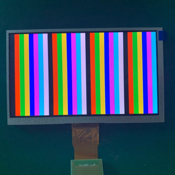 Quality 7 Inch TFT LCD Module 1024x600 RGB with 8-Wire CTP wholesale