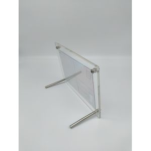 Circular Acrylic Stand Figures Photo Frame Stand 20cm Size Stylish