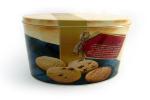 Food Grade Round Tin Boxes For Cookies For Food And Gift Packaging