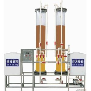 Stainless Steel Demineralized Water Plant 10000L Capacity With PLC Control