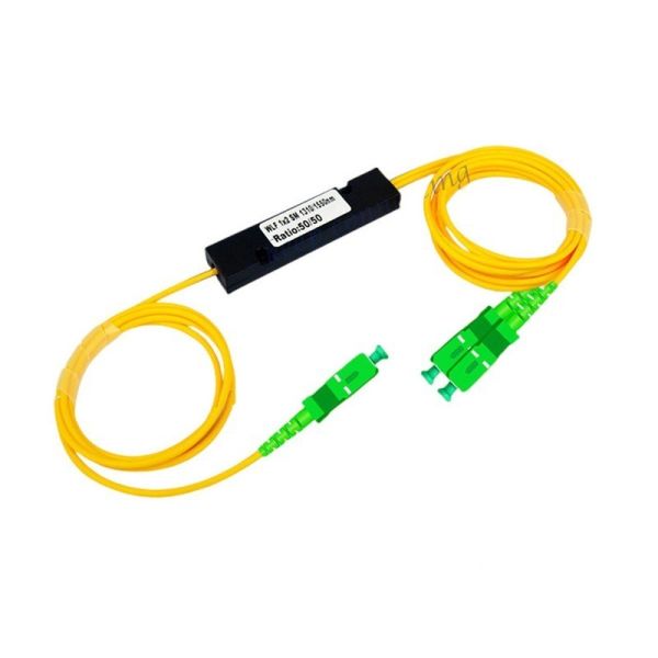 SC/UPC SC APC Connector Fiber Optic Cable 1*2 Splitter singlemode G652D/G657A